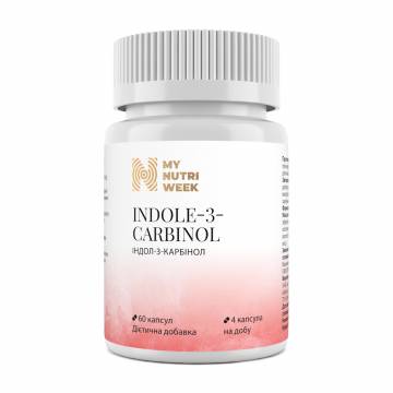 Индол-3-карбинол My Nutri Week Indole-3-Carbinol, 60 капсул Индол-3-карбинол My Nutri Week Indole-3-Carbinol, 60 капсул