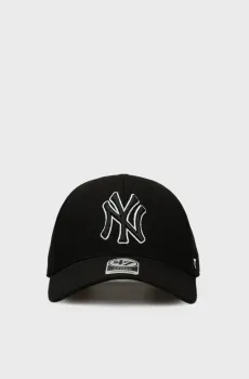 Черная кепка YANKEES SNAPBACK Черный ONESIZE 47 Brand B-MVPSP17WBP-BKC