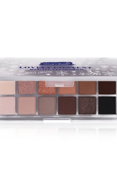 Палетка теней для век GlamBee Lovely Content, 12 г