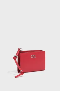 Женский красный кожаный кошелек Красный ONESIZE Bimba Y Lola 262BB1223.11200