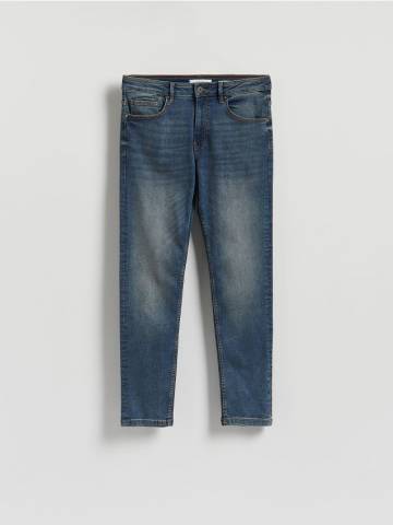 Reserved - Джинси slim із вареним ефектом - темно-синій - WM866-59J Reserved - Джинси slim із вареним ефектом - темно-синій - WM866-59J