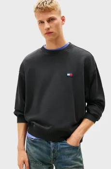 Мужской темно-серый свитшот CLASSIC Серый XL Tommy Jeans DM0DM22079