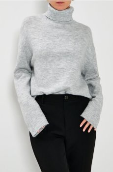 Водолазка basic - сірий