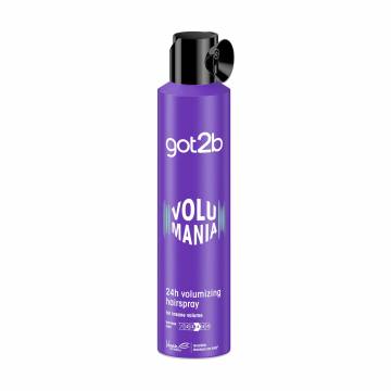 Лак для объема волос got2b Volumania Hairspray фиксация 4, 300 мл Лак для объема волос got2b Volumania Hairspray фиксация 4, 300 мл