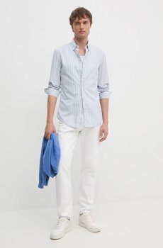 Хлопковая рубашка Pepe Jeans MARIUS