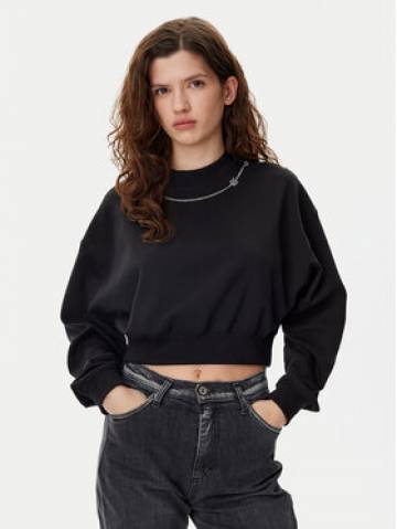 HUGO Світшот Dewita 50530446 Чорний Oversize HUGO Світшот Dewita 50530446 Чорний Oversize