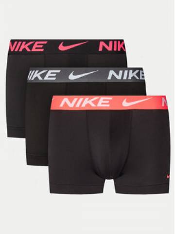 Nike Набір з 3 пар боксерів Trunk 0000KE1156 Чорний Nike Набір з 3 пар боксерів Trunk 0000KE1156 Чорний
