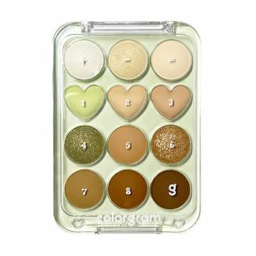 Палетка теней для век Colorgram Pin Point Eyeshadow Palette 06 Buttercup+Brown, 9.9 г Палетка теней для век Colorgram Pin Point Eyeshadow Palette 06 Buttercup+Brown, 9.9 г