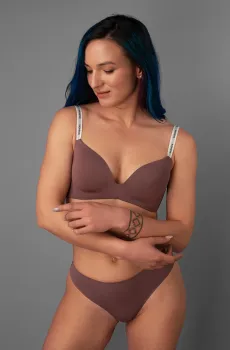 Женский фиолетовый бюстгальтер Фиолетовый 65D brabrabra SLZ19801115