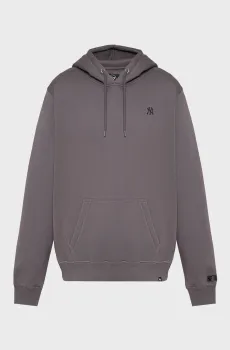 Темно-серые худи NEW YORK YANKEES BASE RUNNER (унисекс) Серый L 47 Brand 686021XD-FS