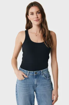 Женская черная майка ROOS Черный XL Mexx MF007700241W