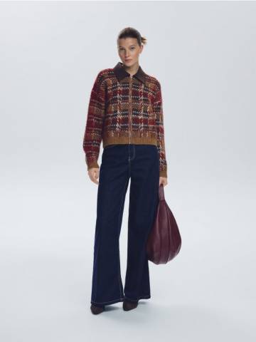 Reserved - LADIES` SWEATER - різнобарвний - 725II-MLC Reserved - LADIES` SWEATER - різнобарвний - 725II-MLC