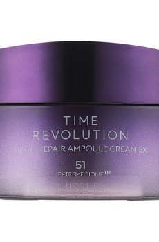 Ночная крем для лица Missha Time Revolution Night Repair Ampoule Cream 5X, 50 мл