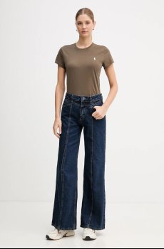 Хлопковая футболка Polo Ralph Lauren