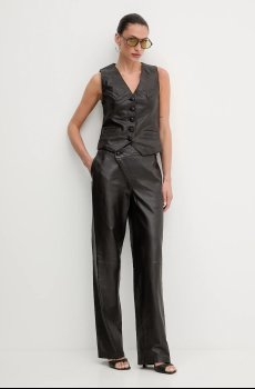 Кожаные брюки Pinko REIMAGINE by Patrick Mcdowell