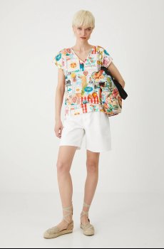 Хлопковая футболка Medicine