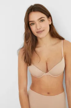 Женский бежевый бюстгальтер GORGEOUS Бежевый 70C womensecret 4277644