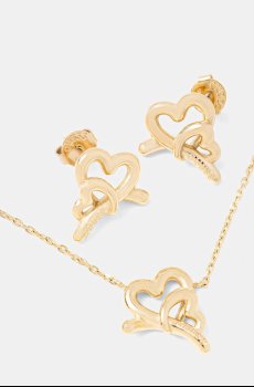 Колье и серьги Guess LOVE BITES