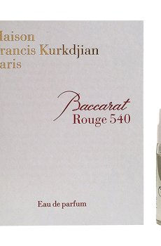 Maison Francis Kurkdjian Baccarat Rouge 540 Парфюмированная вода унисекс, 2 мл (пробник)