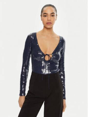 BARDOT Боді 59471TB Голубий Slim Fit BARDOT Боді 59471TB Голубий Slim Fit