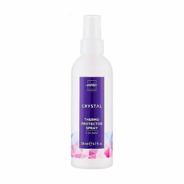 Термозащитный спрей для волос Unic Crystal Thermo Protector Spray, 200 мл Термозащитный спрей для волос Unic Crystal Thermo Protector Spray, 200 мл