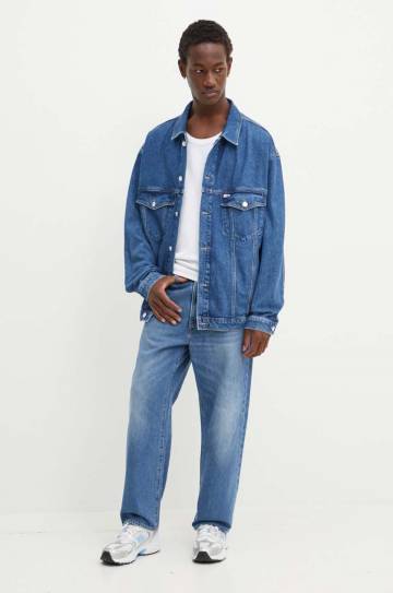 Куртка Tommy Jeans мужская переходная oversize DM0DM19366 Куртка Tommy Jeans мужская переходная oversize DM0DM19366
