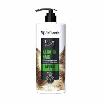 Шампунь Loton Cosmetics Keratin Hair Shampoo для поврежденных и ломких волос, с кератином, 1 л Шампунь Loton Cosmetics Keratin Hair Shampoo для поврежденных и ломких волос, с кератином, 1 л