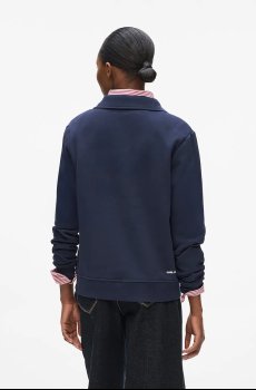 Хлопковый лонгслив Karl Lagerfeld IKON