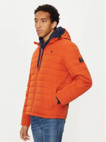 U.S. Polo Assn. Пуховик MUP3600 Оранжевий Regular Fit U.S. Polo Assn. Пуховик MUP3600 Оранжевий Regular Fit