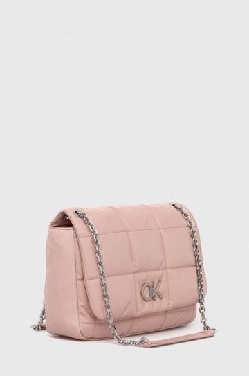 Сумочка Calvin Klein цвет розовый Сумочка Calvin Klein цвет розовый
