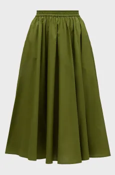 Женская зеленая юбка PULL ON SKT Зеленый XS Michael Kors MT470DUF4C