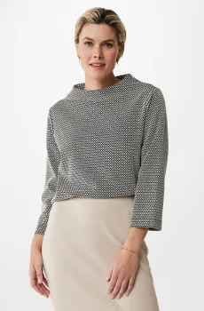 Женский джемпер с узором Разноцветный S Mexx MF007504243W