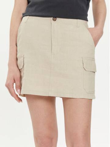 ONLY Cпідниця-міні Malfy-Caro 15310982 Бежевий Regular Fit ONLY Cпідниця-міні Malfy-Caro 15310982 Бежевий Regular Fit