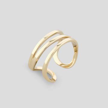 Золотое кольцо Minimal ЗВС-412ж Золотое кольцо Minimal ЗВС-412ж