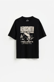 Reserved - Футболка Aerosmith - чорний - 154LA-99X