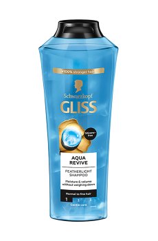 Увлажняющий шампунь Gliss Aqua Revive для нормальных и сухих волос, 400 мл