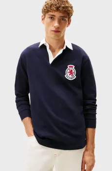 Мужское поло RWB BLOCKING Разноцветный M Tommy Hilfiger MW0MW40288