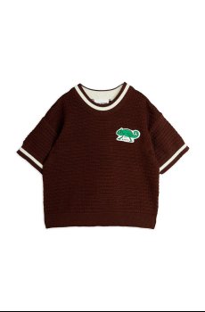 Детская хлопковая футболка Mini Rodini Lizard