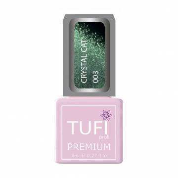 Гель-лак для ногтей Tufi Profi Premium Crystal Cat, 003 Сапфир, 8 мл Гель-лак для ногтей Tufi Profi Premium Crystal Cat, 003 Сапфир, 8 мл