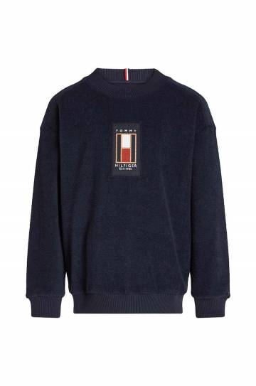 Детский свитер Tommy Hilfiger цвет синий KB0KB09186