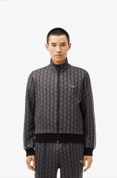 Мужская черная толстовка Черный S Lacoste SH13684PC