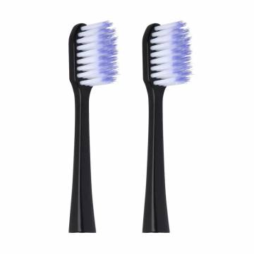 Сменные насадки для электрической зубной щетки GUM Sonic Daily Soft черные, 2 шт Сменные насадки для электрической зубной щетки GUM Sonic Daily Soft черные, 2 шт