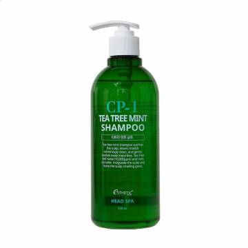 Успокаивающий шампунь для волос Esthetic House CP-1 Tea Tree Mint Shampoo, 500 мл Успокаивающий шампунь для волос Esthetic House CP-1 Tea Tree Mint Shampoo, 500 мл