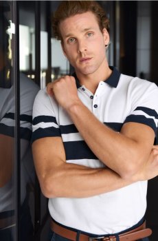 Сорочка поло - білий