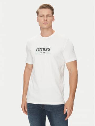 Guess Футболка M2YI24 J1314 Хакі Slim Fit Guess Футболка M2YI24 J1314 Хакі Slim Fit