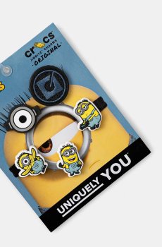 Детские значки для обуви Crocs Minions 5 шт