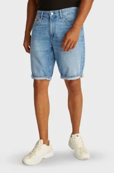 Мужские голубые джинсовые шорты REGULAR SHORT Голубой 32 Calvin Klein Jeans J30J327513