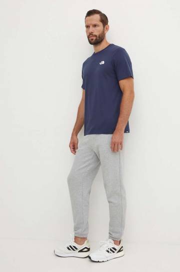 Футболка The North Face M S/S Simple Dome Tee мужская цвет синий с принтом NF0A87NG8K21 Футболка The North Face M S/S Simple Dome Tee мужская цвет синий с принтом NF0A87NG8K21