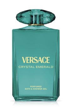 Парфюмированный гель для душа и ванны Versace Crystal Emerald Perfumed Bath & Shower Gel женский, 200 мл