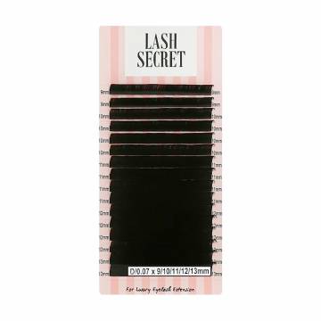 Накладные ресницы Lash Secret черные, 16 линий (mix, 0.07, D, 9-13) Накладные ресницы Lash Secret черные, 16 линий (mix, 0.07, D, 9-13)